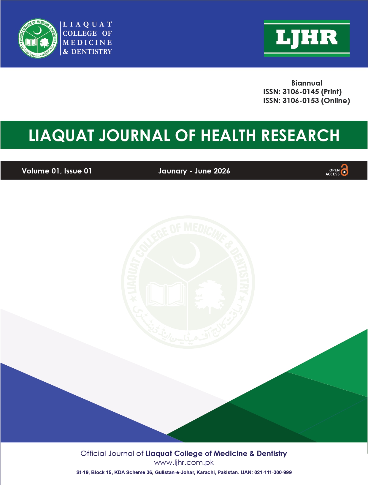 					View Vol. 1 No. 1 (2026): jan- june 2026
				